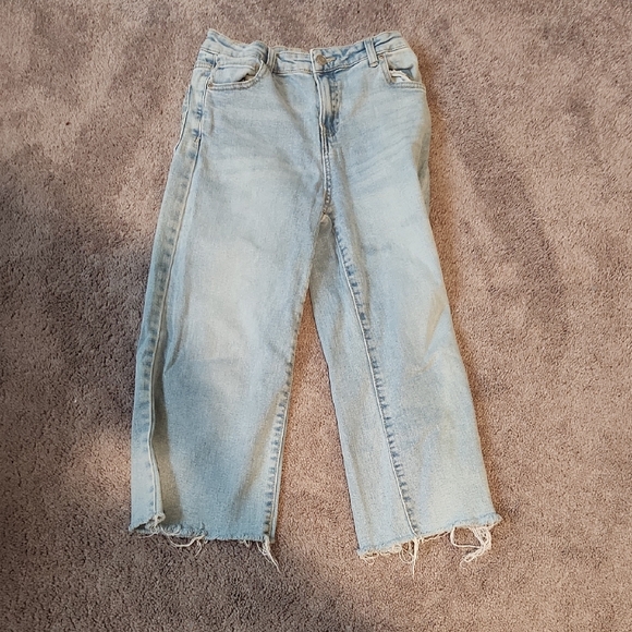 elsie Denim - Elsie Distressed Mom Jeans